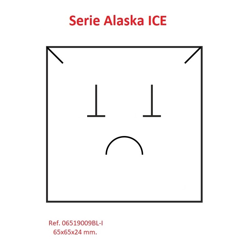 Alaska ICE multiuso (juego + cadena) 65x65x24 mm.